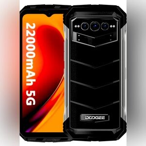 Dodgee V Max, 22000mAh battery, 5G Rugged Phone with 20GB+256GB, 108MP camera